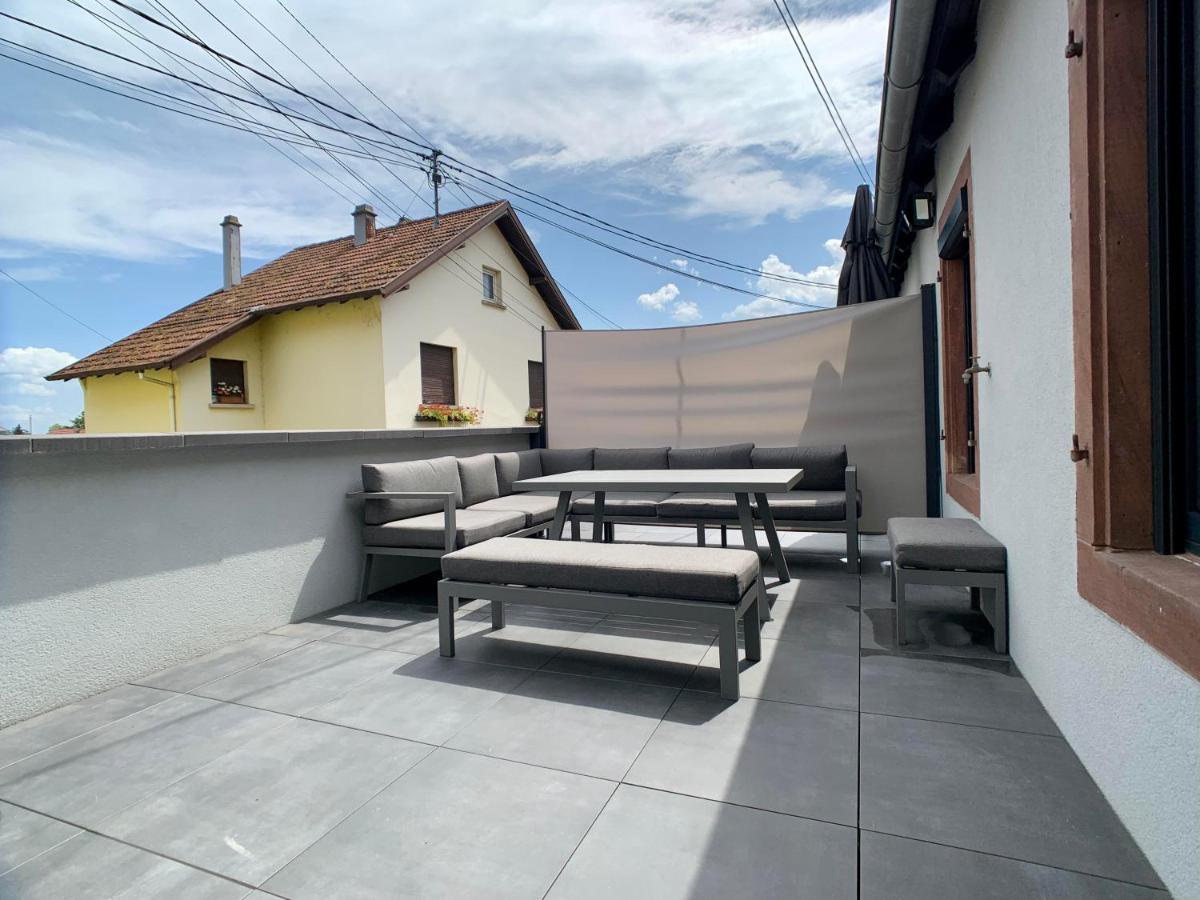 Chez Arnaud Et Thomas Apartamento Dinsheim Exterior foto